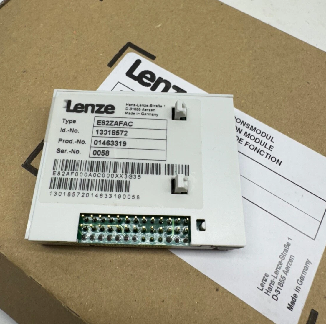 Lenze E82ZAFAC